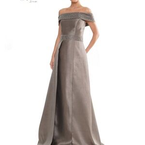 Rina diMontella Metallic Gown
